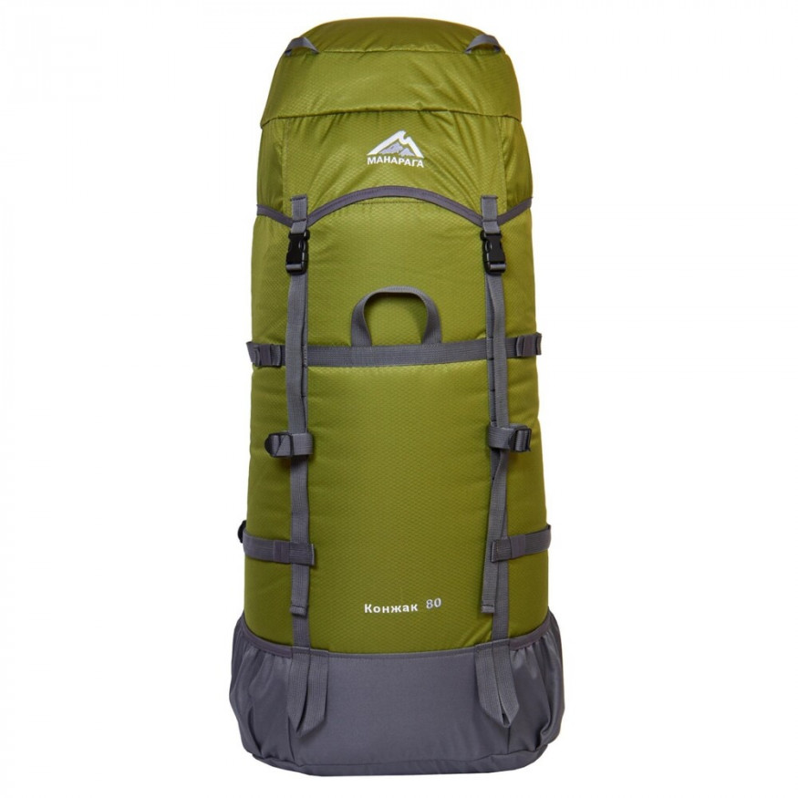Рюкзак МАНАРАГА Конжак-80 V3, зелено-серый