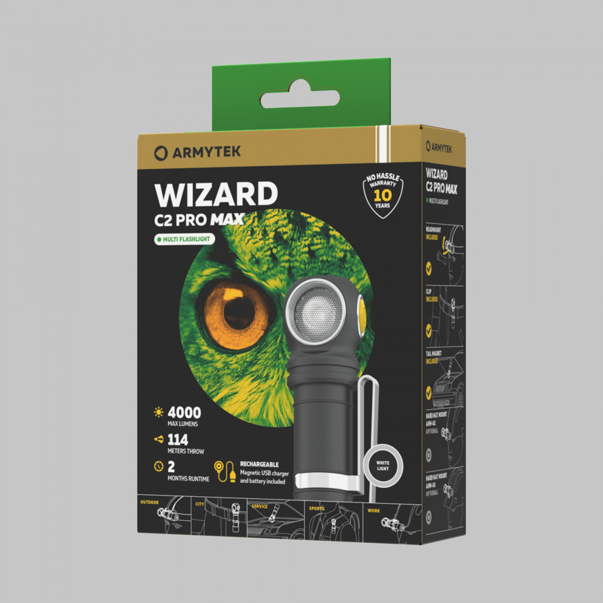Armytek Wizard C2 Pro Max Magnet USB