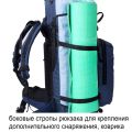 Рюкзак туристический Оптимал 4, синий-голубой, 120 л, ТАЙФ