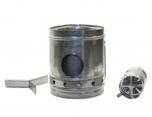 Турбопечка щепочница Век d 160мм