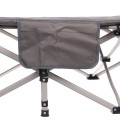 Раскладушка кемпинговая складная 188*66*41 см, серая