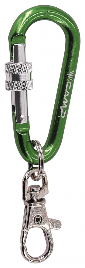 Карабин вспомогательный 80 mm &amp;quot;D&amp;quot; shape with screw, CAMP