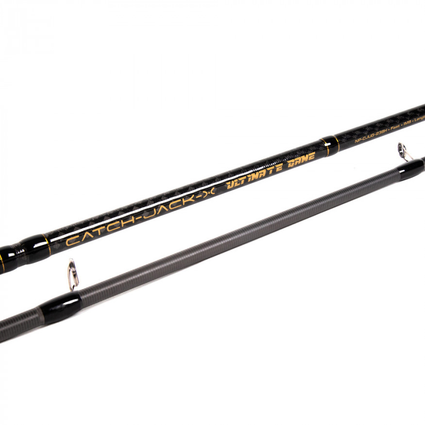 Спиннинг штекерный карбоновый Namazu Pro Catch-Jack-X Ultimate game IM8 2,38m