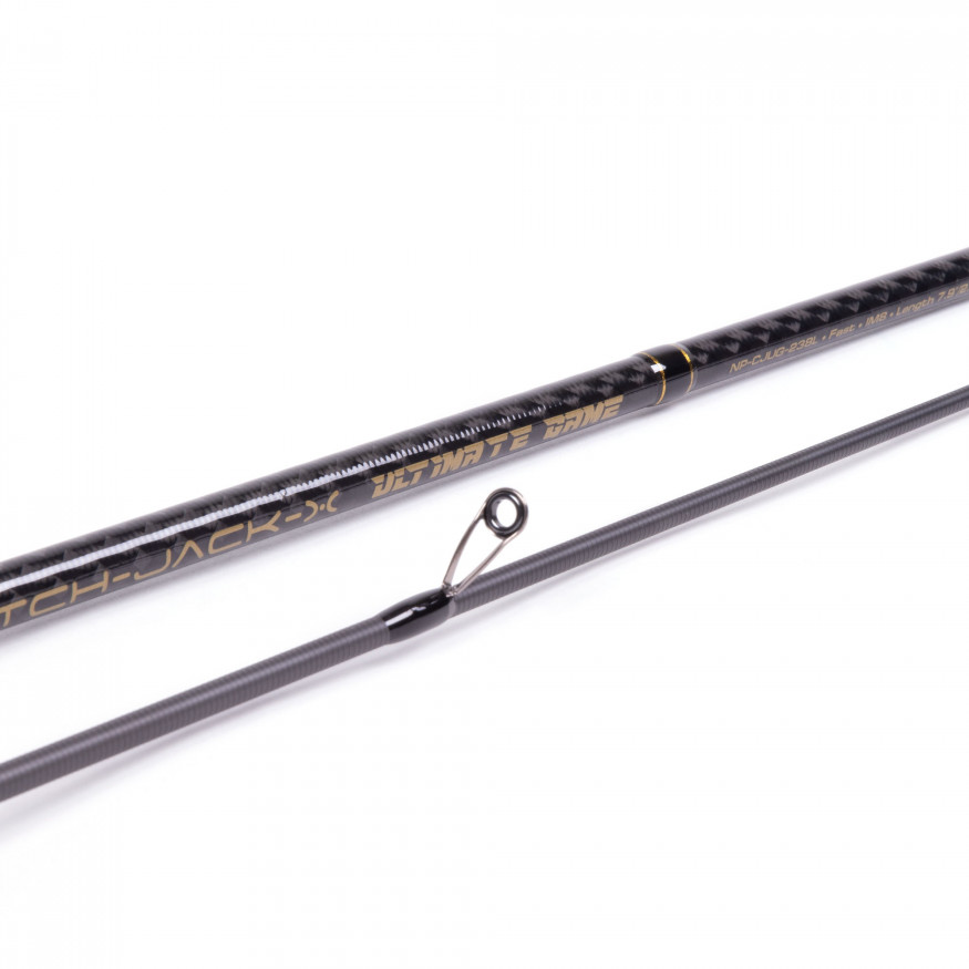 Спиннинг штекерный карбоновый Namazu Pro Catch-Jack-X Ultimate game IM8 2,38m
