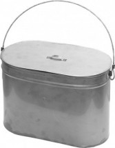 Котел Век с крышкой 9 л овальный