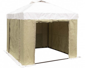 Палатка сварщика 2,5х2,5 м ПВХ+брезент